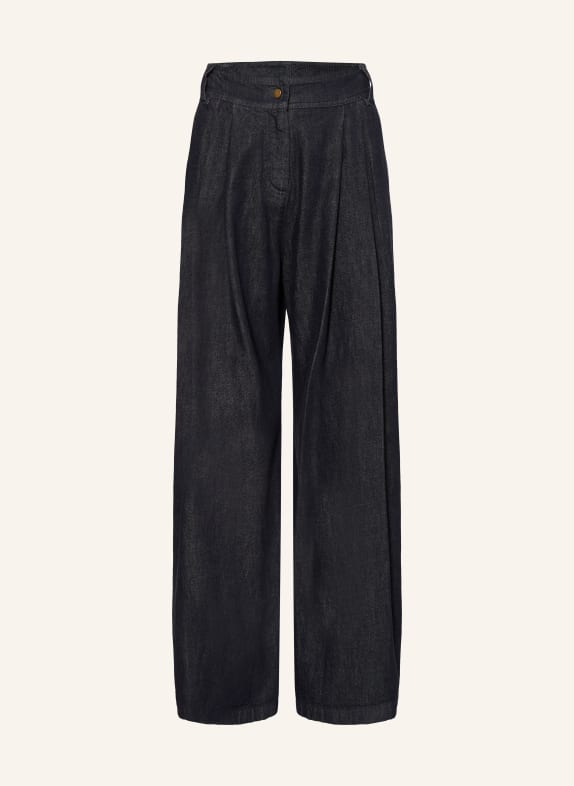 MONCLER enfant Jeans Wide Leg Fit 77A BLUE DENIM