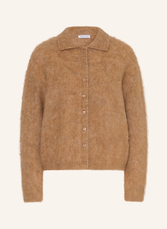 MRS & HUGS Gilet en alpaga BEIGE
