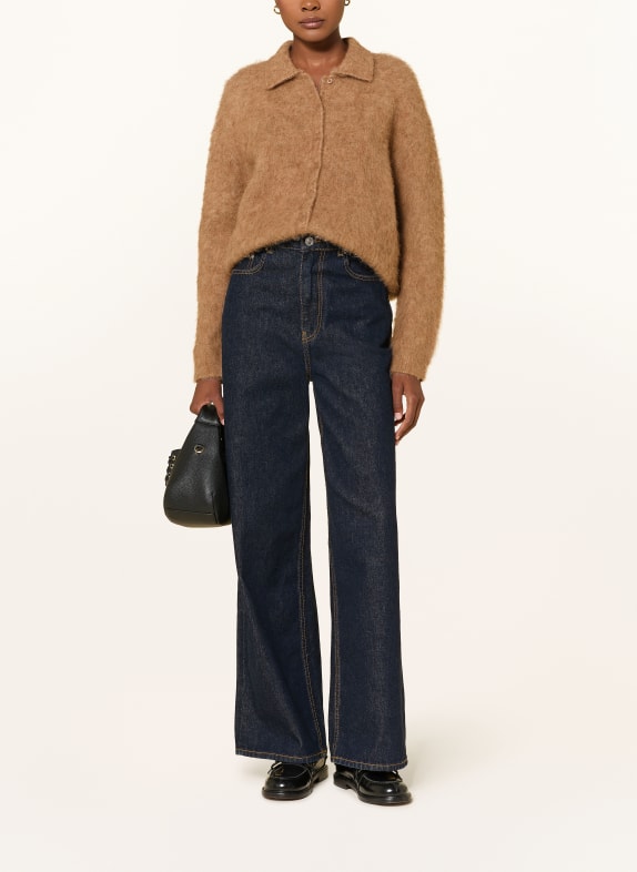 MRS & HUGS Vest met alpaca BEIGE