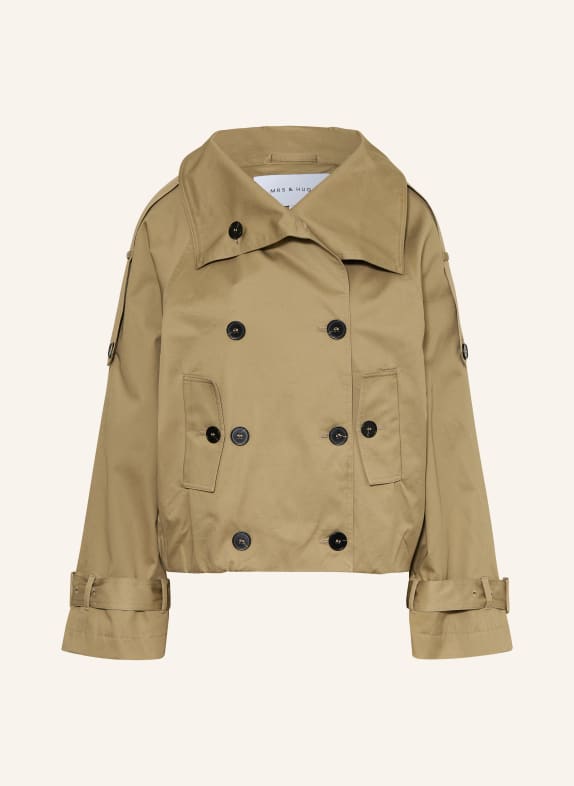 MRS & HUGS Trench-coat court KAKI