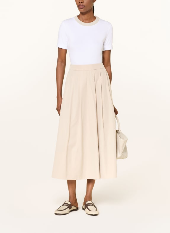 PESERICO T-shirt WIT / BEIGE