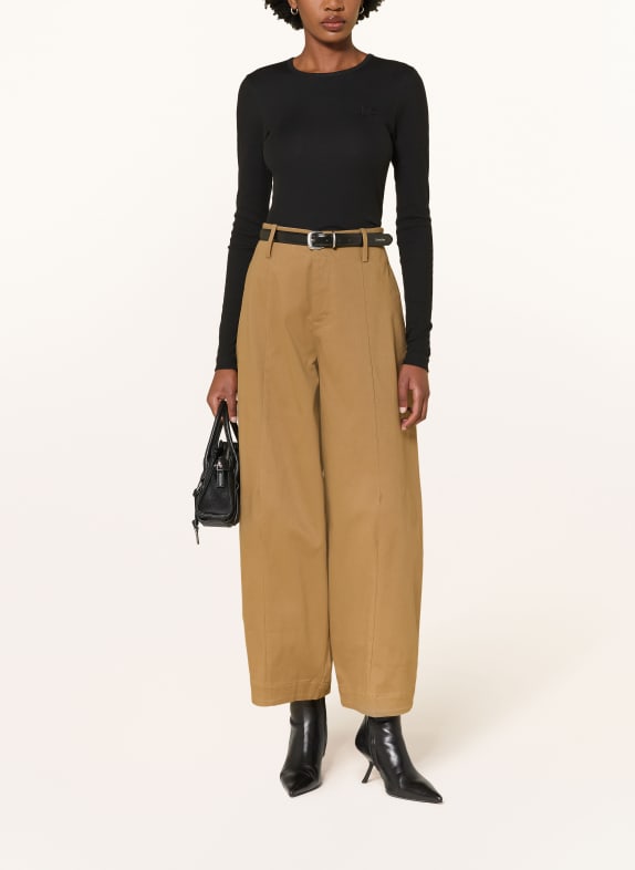 MRS & HUGS Barrel-jeans BROWN