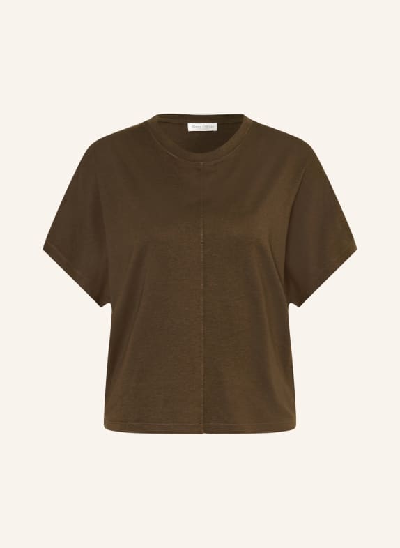 Marc O'Polo T-Shirt DUNKELBRAUN