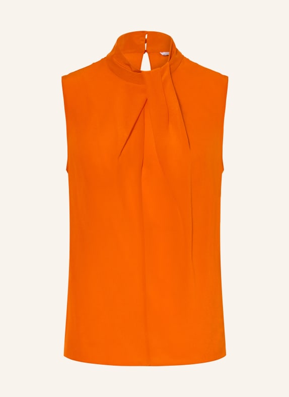 PATRIZIA PEPE Blusentop aus Seide ORANGE