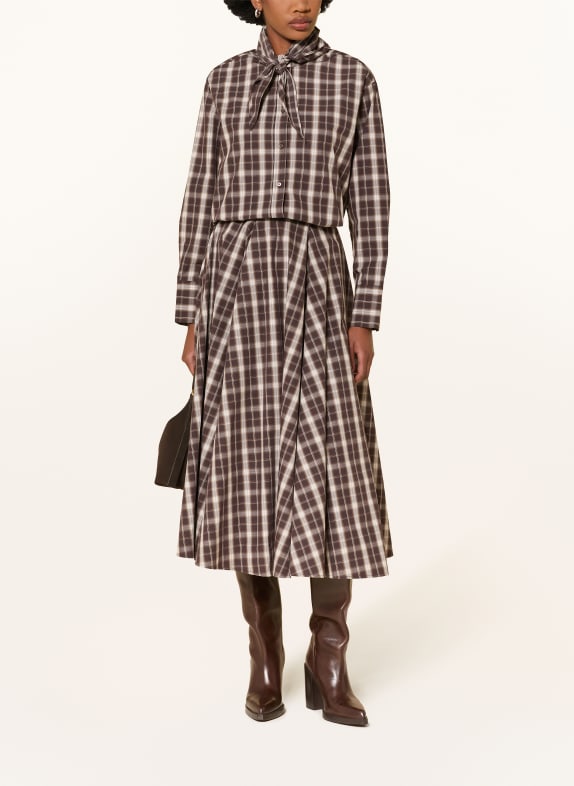 MRS & HUGS Rok MARRON FONCÉ / LICHTBRUIN / BRUIN