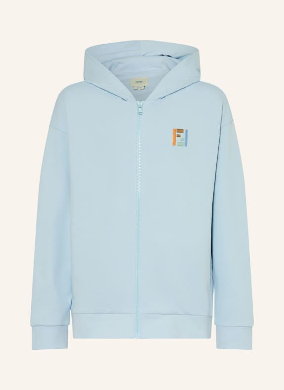 FENDI Sweatjacke HELLBLAU