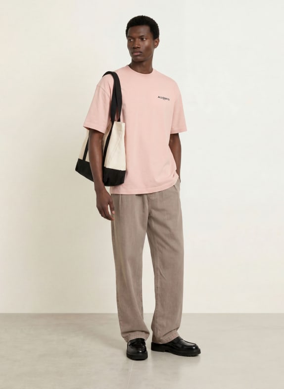 ALLSAINTS T-shirt HALLIS ROSÉ