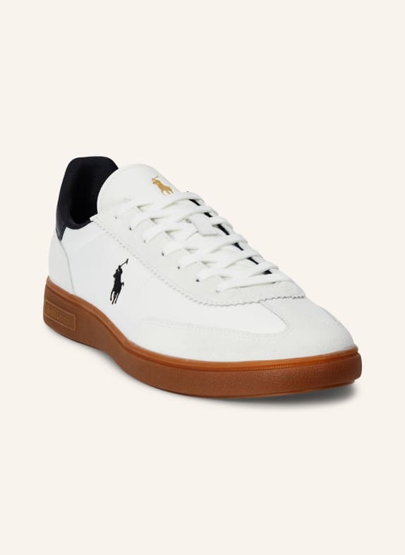 POLO RALPH LAUREN Sneakers WHITE / BLACK