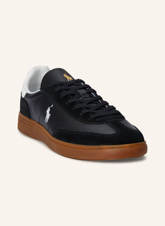 POLO RALPH LAUREN Sneakers BLACK / WHITE
