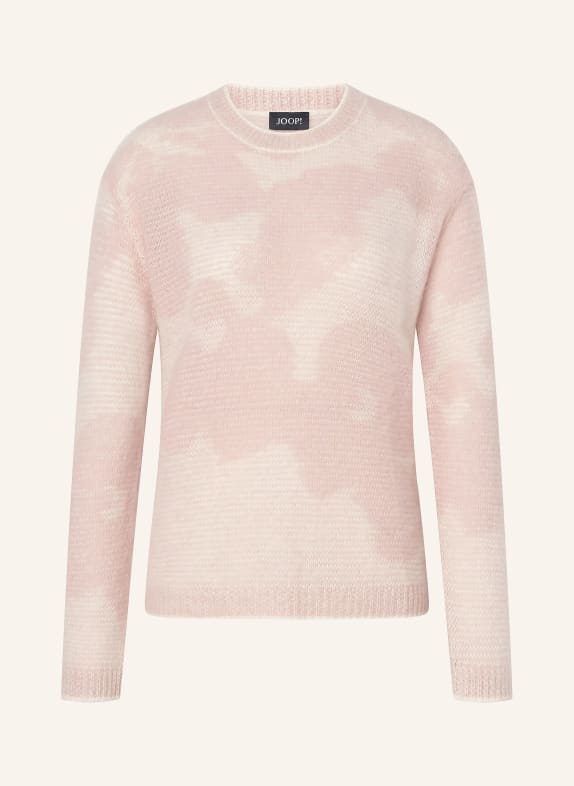 JOOP! Pulover KLORA din alpaca ROZ / CREM