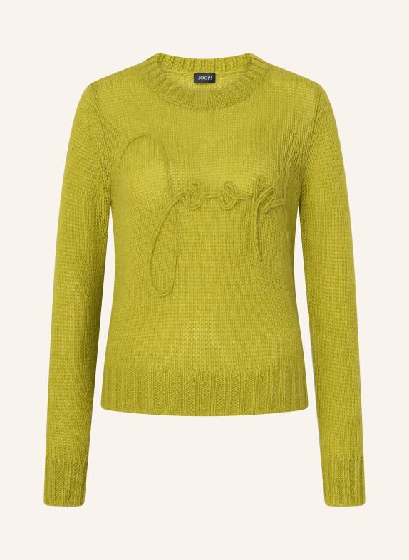 JOOP! Pulover KORIN din alpaca VERDE DESCHIS