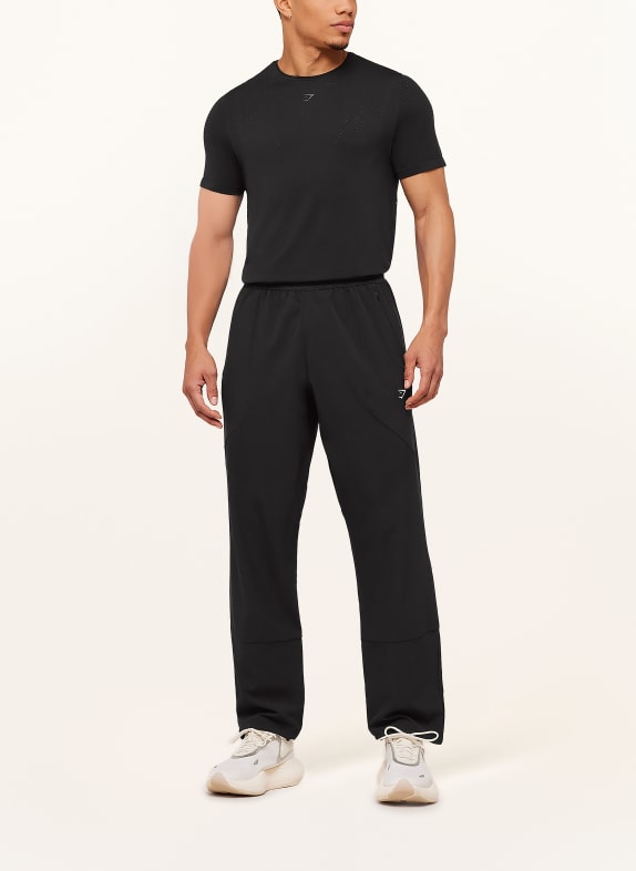 GYMSHARK Laufhose RUNNING SCHWARZ