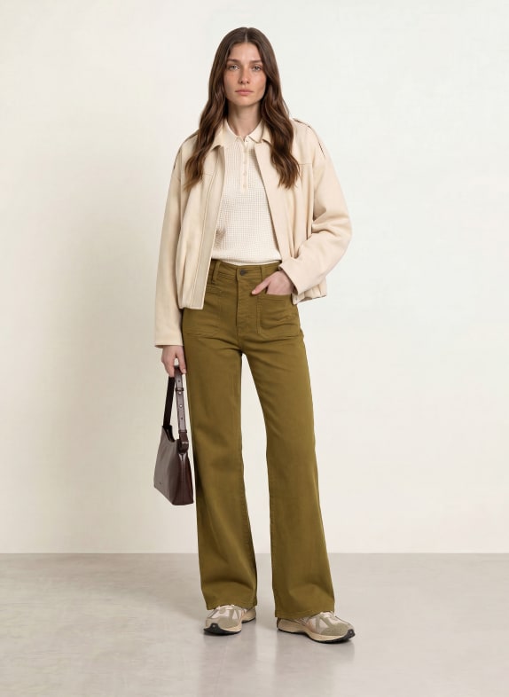FRAME Wide leg jeans LE SLIM PALAZZO LDGR LEDGER