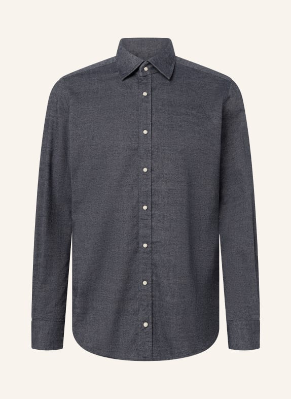 windsor. LIVIO Regular Fit Flannel Shirt DARK BLUE