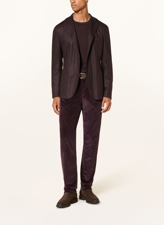 eleventy Cordchino Extra Slim Fit DONKERROOD
