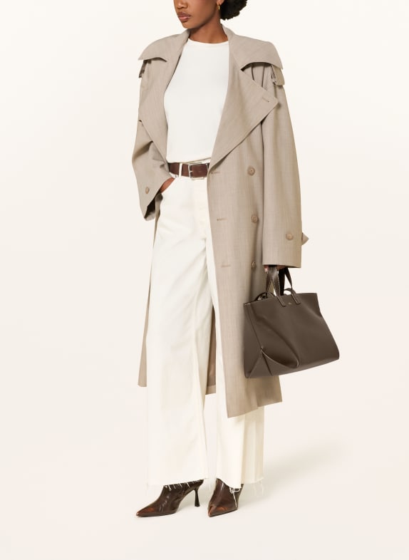 A.P.C. Shopper LE DRUMMER DONKERGROEN