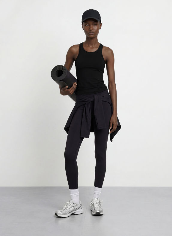 MRS & HUGS Sporttop ZWART