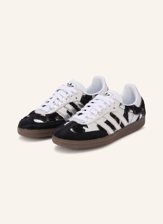 adidas Originals Sneaker SAMBA OG SCHWARZ / SILBER / WEISS