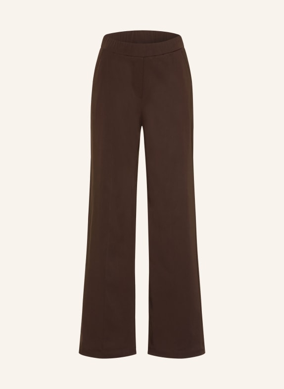 OPUS PANTS Marlenehose MUCIA DUNKELBRAUN