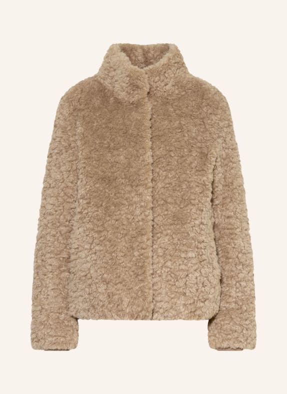 RINO & PELLE Jas van teddybont TAUPE