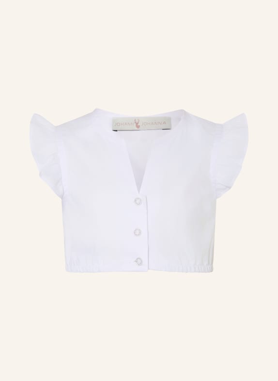 Johann & Johanna Dirndl blouse WHITE