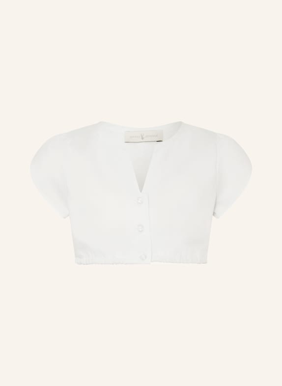 Johann & Johanna Dirndlblouse WIT