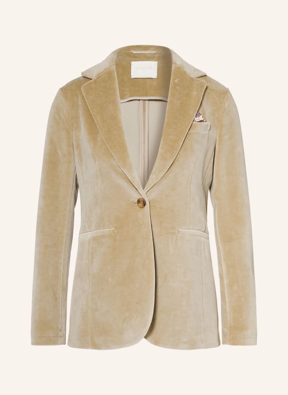 CIRCOLO 1901 Velvet Blazer LIGHT GREEN