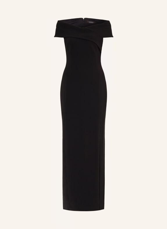 LAUREN RALPH LAUREN Abendkleid SCHWARZ