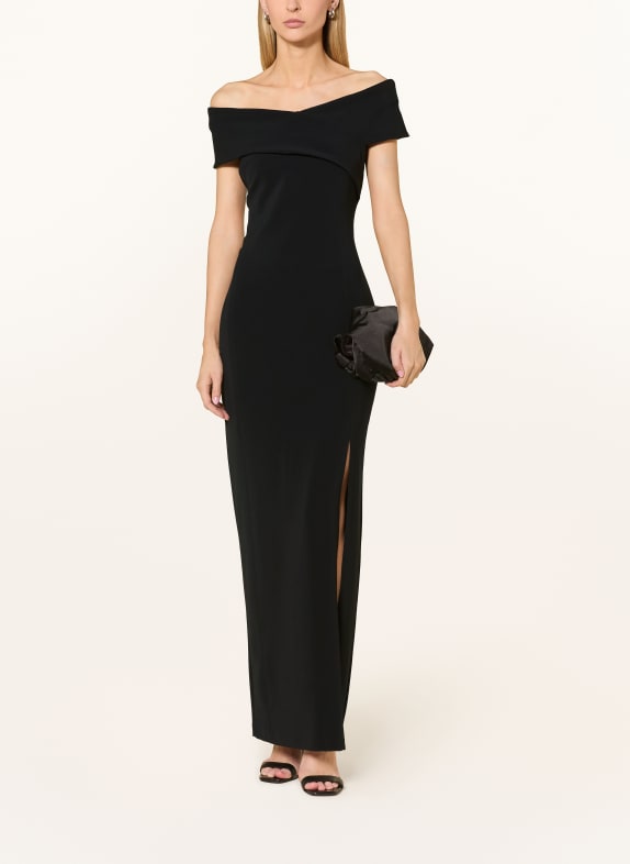 LAUREN RALPH LAUREN Abendkleid SCHWARZ