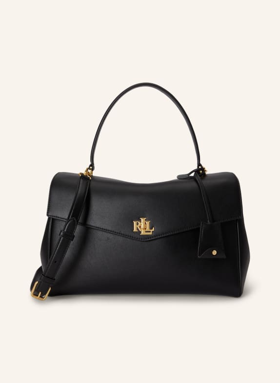 LAUREN RALPH LAUREN Kabelka přes rameno FARRAH MEDIUM ČERNÁ
