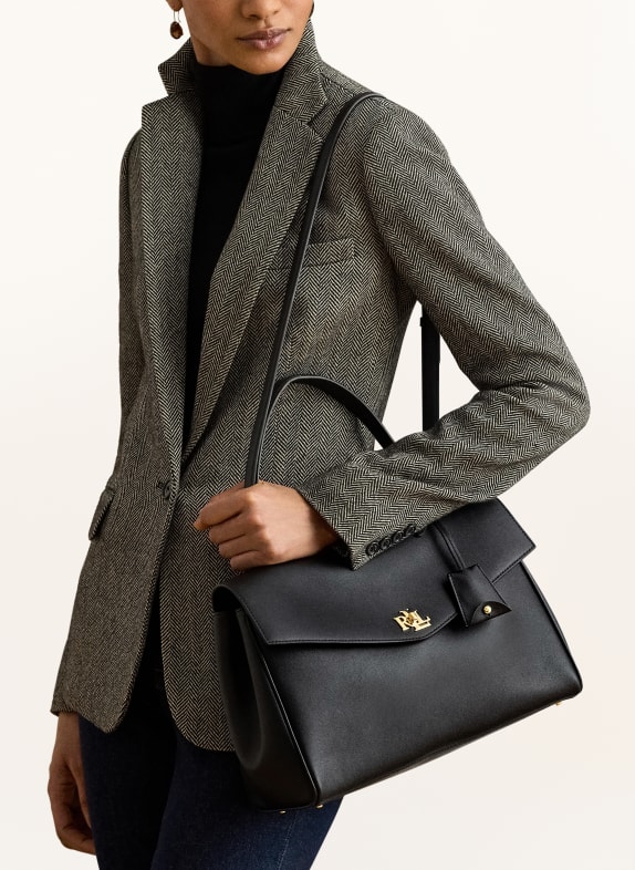 LAUREN RALPH LAUREN Umhängetasche FARRAH MEDIUM SCHWARZ
