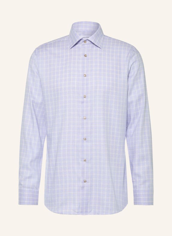 seidensticker Shaped-Fit Shirt BEIGE / BLUE / WHITE