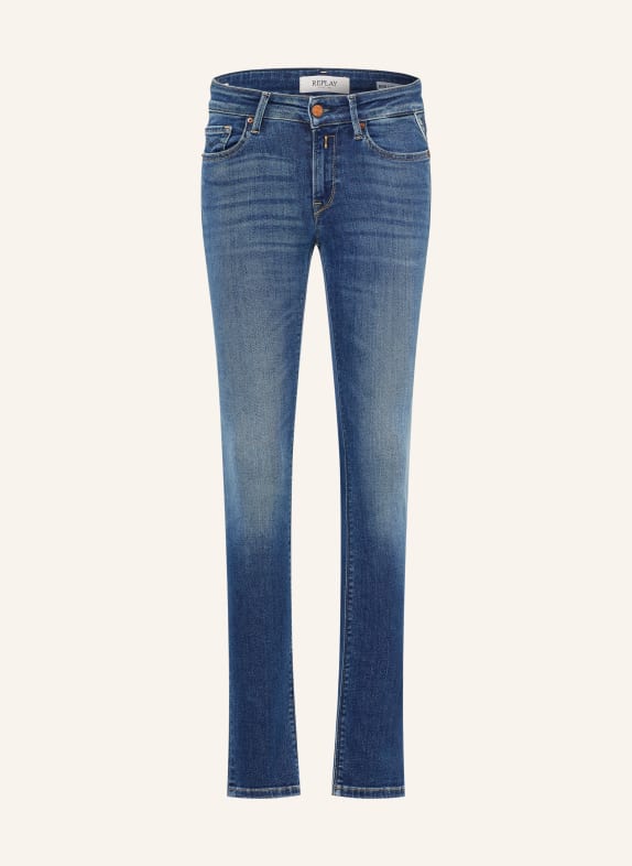 REPLAY Skinny jeans NEW LUZ 009 MEDIUM BLUE