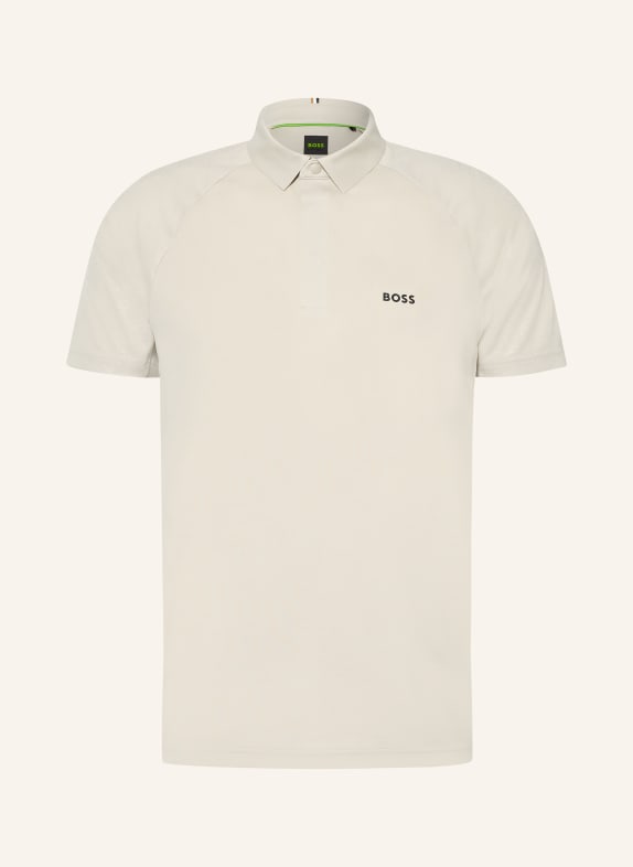 BOSS GOC Regular Fit Performance Polo Shirt GRAY