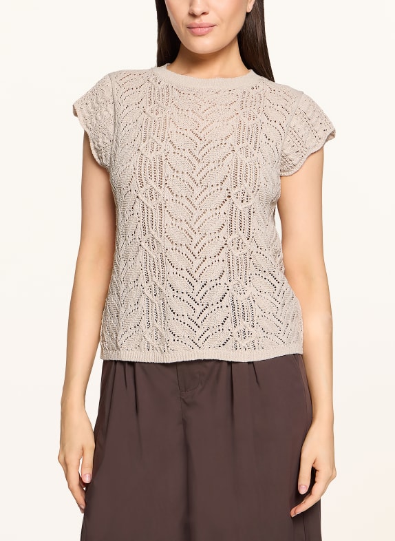 CARTOON Gebreid shirt BEIGE