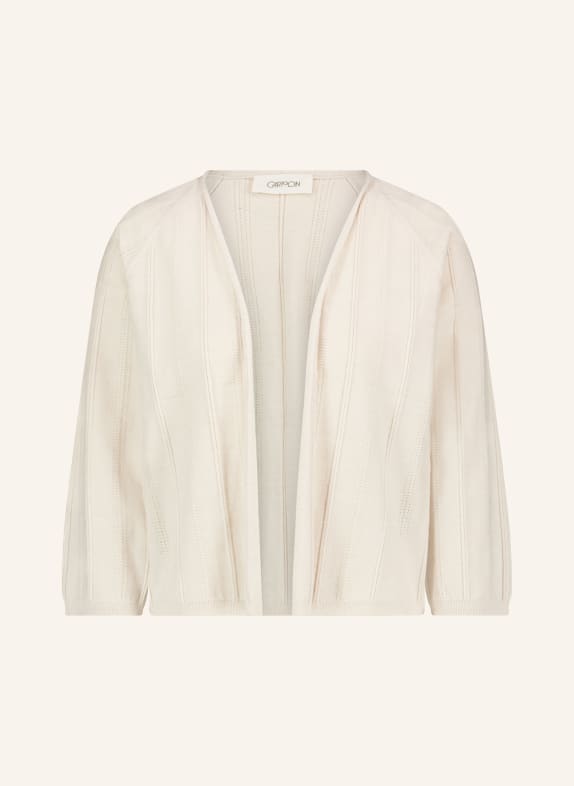 CARTOON Knit wrap with 3/4 sleeves CREAM