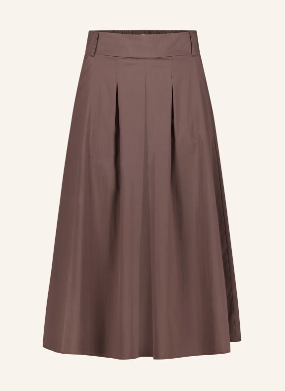 CARTOON Plooirok MARRON FONCÉ