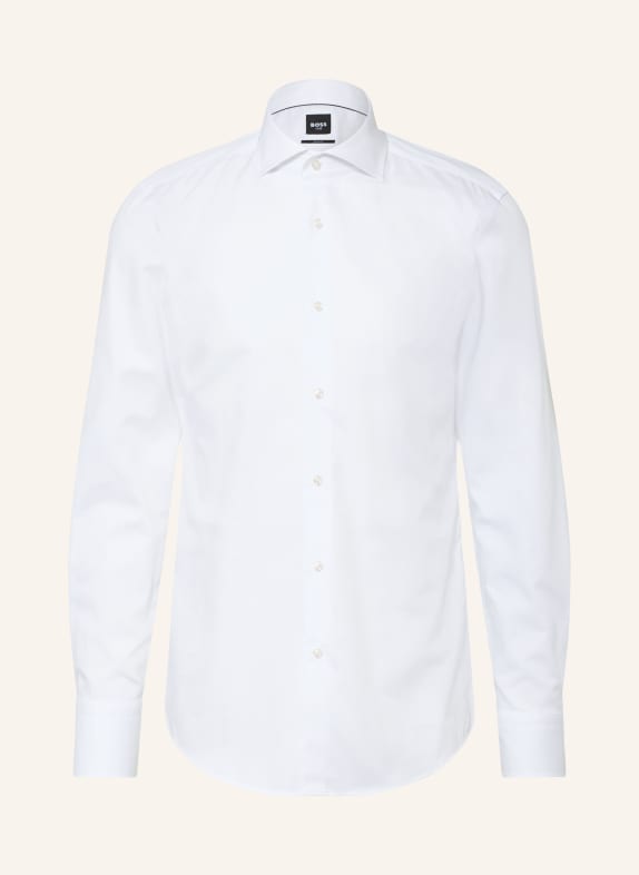 BOSS Hemd HANK Slim Fit WEISS