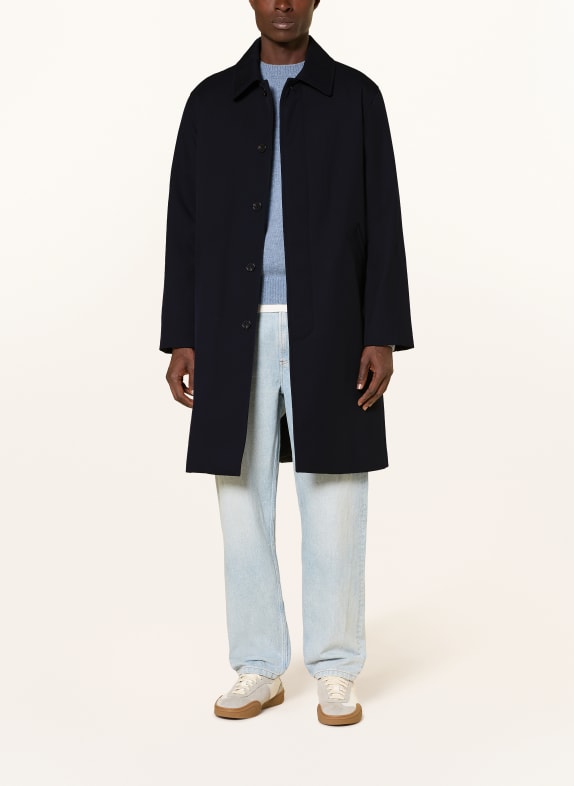 A.P.C. Blazerfrakke MAC HUGO MØRKEBLÅ