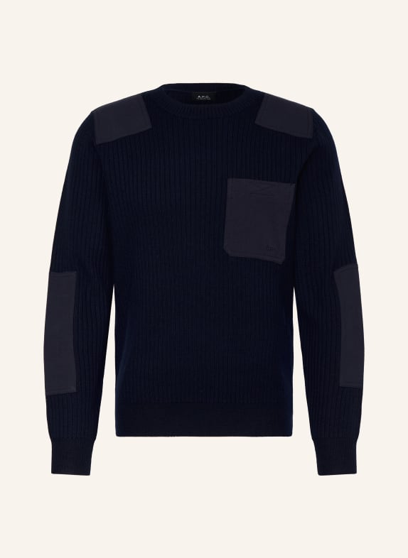 A.P.C. MALLARME Sweater DARK BLUE