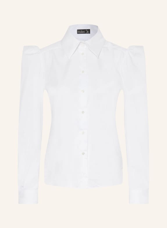 van Laack Hemdbluse VL-LIVIA-XX mit abnehmbarer Schluppe WEISS