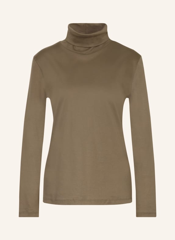 van Laack Turtleneck top VL-MELISSA-XX KHAKI