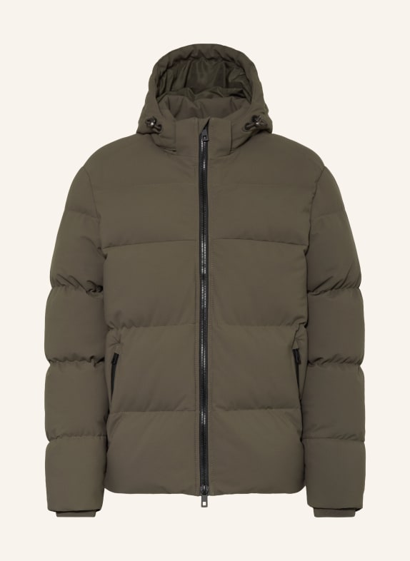 STROKESMAN'S Quilted jacket KHAKI