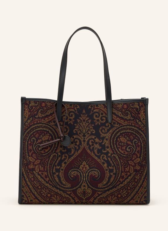 ETRO Shopper SCHWARZ / DUNKELROT / GELB