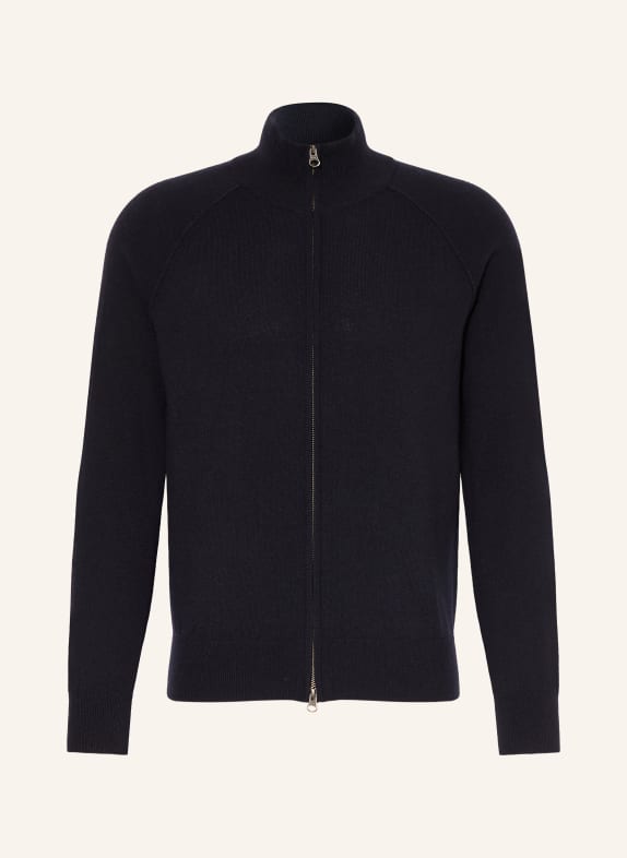 LISA YANG BRAN-vest van kasjmier DONKERBLAUW
