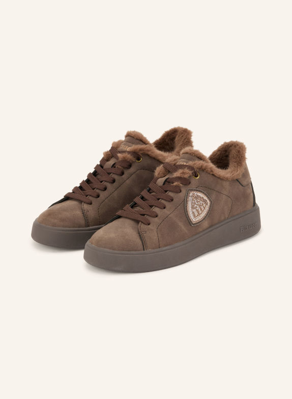 Blauer VICTORY01 Sneakers DARK BROWN