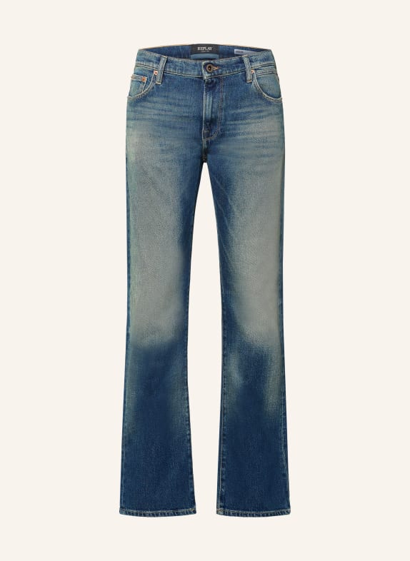 REPLAY AIDEEN Straight Fit Jeans C007 DARK BLUE