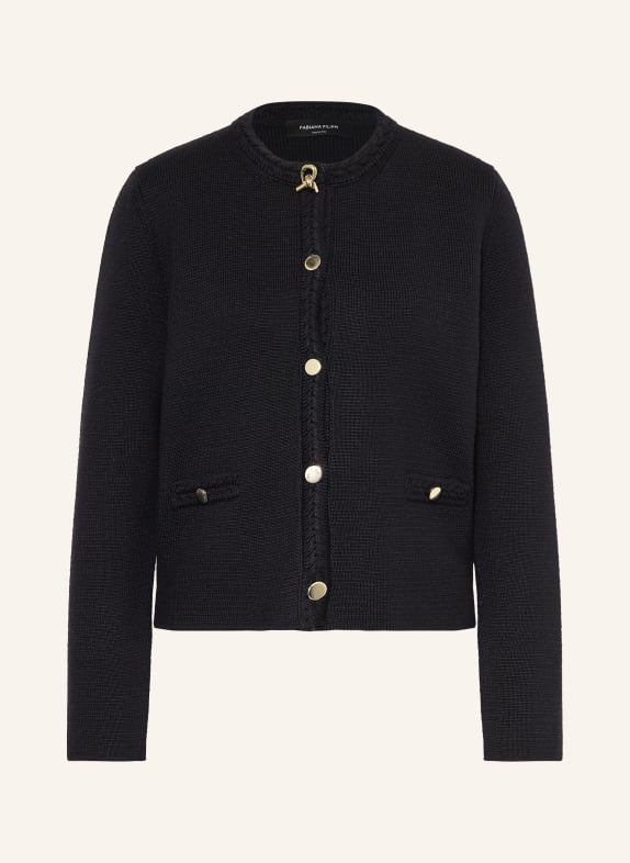 FABIANA FILIPPI Strickjacke DUNKELBLAU