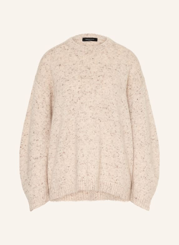 FABIANA FILIPPI Pullover mit Glitzergarn HELLBRAUN / BRAUN