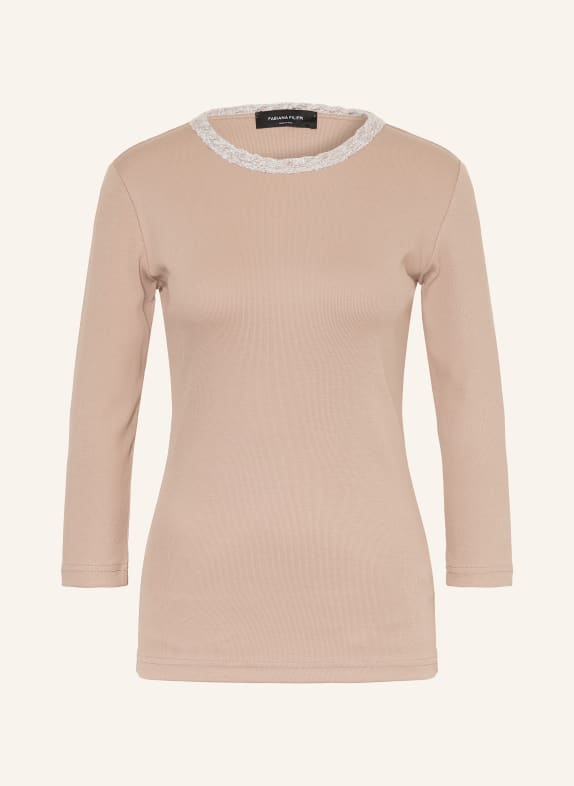 FABIANA FILIPPI Shirt mit 3/4-Arm BEIGE